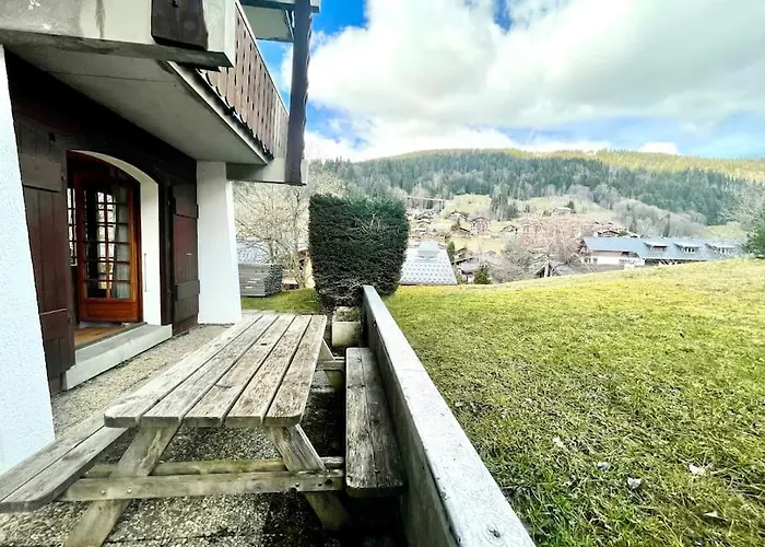 Rez De Jardin, Les Gets, Renove Et Calme