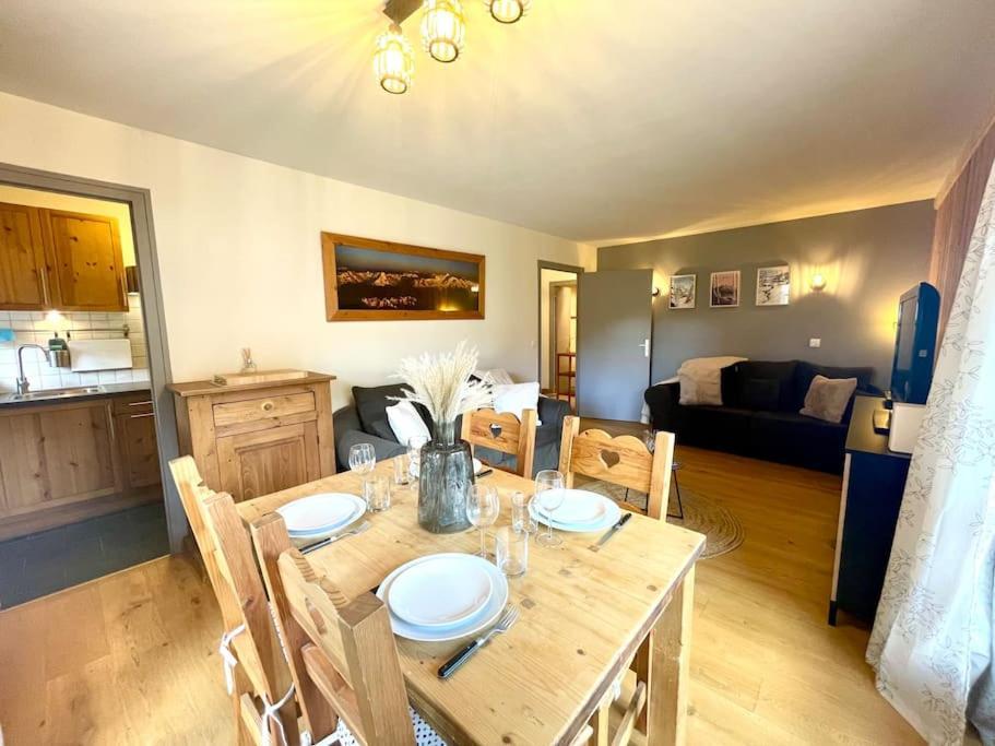Apartment Rez De Jardin, Les Gets, Renove Et Calme