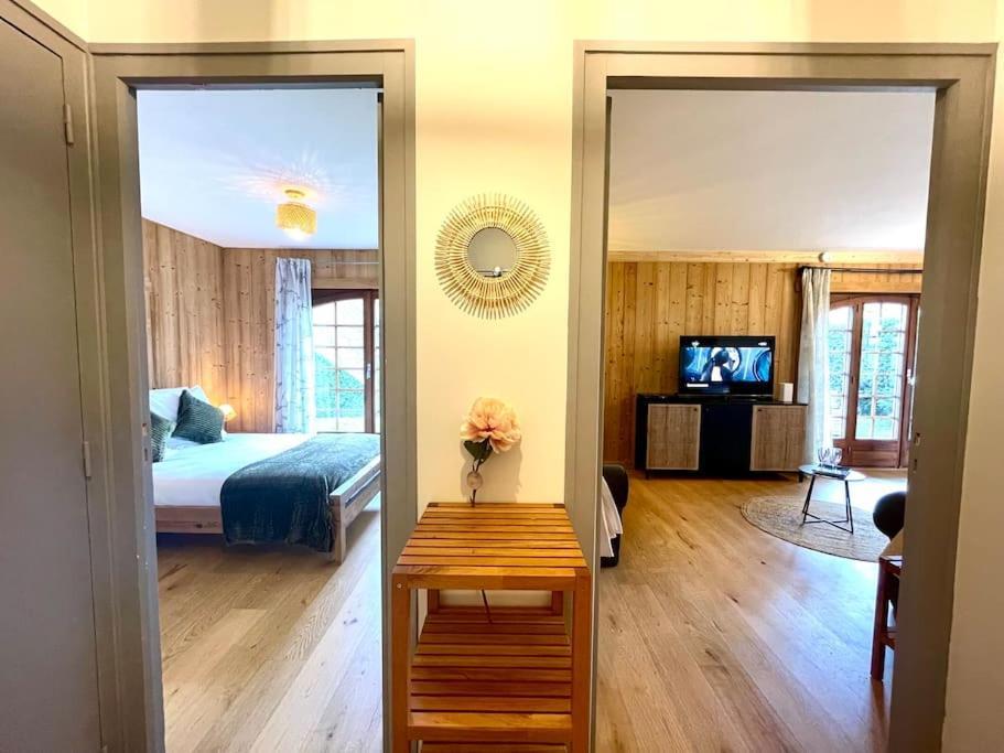 Rez De Jardin, Les Gets, Renove Et Calme Apartment
